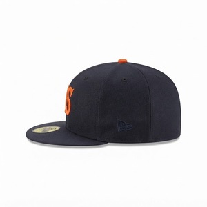 Casquette de baseball personnalisée à visière plate, structurée, style streetwear, fermeture snapback réglable, mode urbaine minimaliste, couvre-chef OEM - Product Image 4