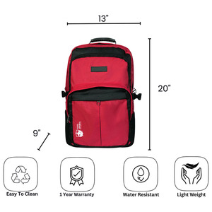 Sac à dos scolaire léger et respirant avec fermeture éclair fluide, système de transport confortable, multiples poches, logo personnalisé – Vente chaude - Product Image 4