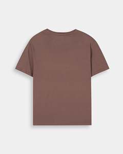 New Arrival Custom Sustainable and Durable Low Price Cotton <b>Tshirt</b> for Men Brown Short Sleeve T-Shirt Manufacturer From Pakistan - Product Image 2