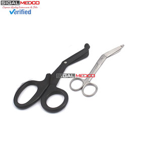 Premium 4pcs Bandage Scissors EMT Shears Tweezer Penlight Emergency Medical Trauma First Aid <b>Surgical</b> Nursing Paramedic - Product Image 6