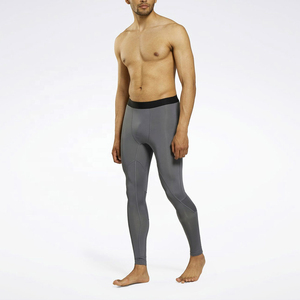 <b>Men</b>’s Technical Compression Trousers Stretch Fit <b>Running</b> Fitness Training Athletic Performance <b>Pants</b> - Product Image 3