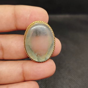 Lote de Colgantes de Macramé de Alta Calidad, Cristal de Fluorita Arcoíris, Bisel de Latón Ranurado, Precio al por Mayor, Colgantes de Moda - Product Image 1