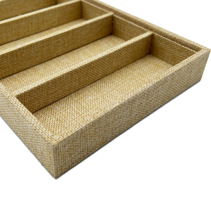 6 Slots Eyeglasses <b>Storage</b> <b>Box</b> Rectangle Soft <b>Fabric</b> Sunglasses Eyewear Display Case - Product Image 6