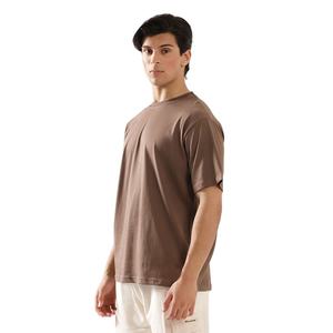 เสื้อยืดคอกลมทรงหลวม แบรนด์สั่งทำพิเศษ ผ้าคอตตอน 100% หนัก 250 แกรม ผลิตในปากีสถาน ราคาถูก - Product Image 3