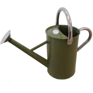 Enamel Finishing Decorative <b>Garden</b> Watering Can Metal Tall Size Unique Style Home <b>Garden</b> Decorative Vintage Stylish Water Can - Product Image 2