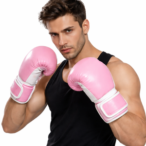 Guantes de Boxeo Profesionales de PU de Alta Calidad para Entrenamiento y Combate, Guantes de Artes Marciales para Niños de 16 oz, Nueva Llegada 2026 - Product Image 4