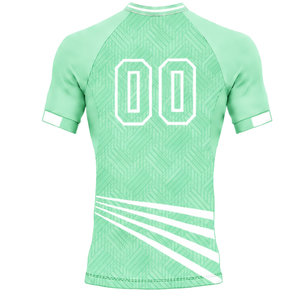 Light Green Football Jersey <b>Shorts</b> Set <b>Short</b> Sleeve Athletic Sports Uniform Training Wear Team Apparel Clothing - Product Image 5