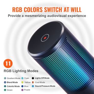 Kit de micrófono USB profesional de 192 KHz/24 bits, soporte de brazo de pluma de condensador, filtro Pop, montaje de choque, 11 efectos de iluminación RGB, silencio - Product Image 3