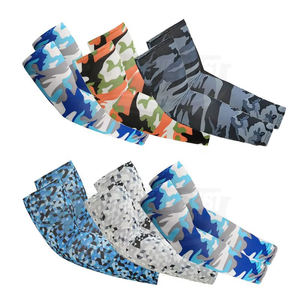 Mangas de Ciclismo Personalizadas de Talla Grande con Protección UV, de Spandex/Poliéster, Unisex, para Actividades al Aire Libre - Product Image 1