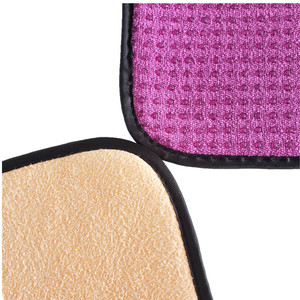 Toalla de Bolos de Microfibra de Secado Rápido con Agarre Fácil, Paño de Limpieza Tejido con Algodón y Poliéster, Color Sólido, Logotipo Deportivo - Product Image 6