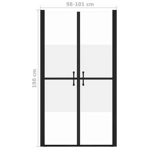 Porte de douche semi-voilée ESG 38,6'-39,8' x 74,8' - Product Image 5