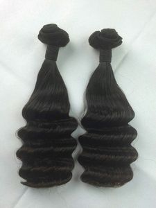 Meilleure Qualité Cheveux Indiens Remy Double Drawn Extensions en Vrac Lisses Soyeux Ondulés Naturels Doux - Product Image 1