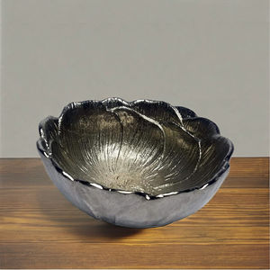 Tazón de Metal para Servir Frutas, Ensaladas y Otros Alimentos, Utensilio de Cocina, para Catering, Bodas y Fiestas - Product Image 1