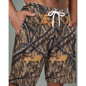 Pantalones Cortos Deportivos de Malla Transpirables, Resistentes al Viento y de Secado Rápido, Camuflaje, 100% Poliéster, para Hombre y Mujer - Product Image 6