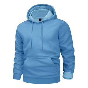 เสื้อฮู้ดซิปผู้ชายสีครีม ผ้าหนานุ่ม ทรงโอเวอร์ไซส์ แขนทรงปีกค้างคาว พิมพ์ลายซิลิโคน สวมใส่สบาย - Product Image 1