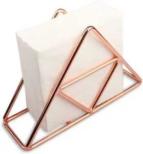 Porte-livres en métal en forme d'arche, finition or rose, géométrique classique, rond, décoratif, artisanal, écologique, 60x60cm, style contemporain pour la maison - Product Image 3
