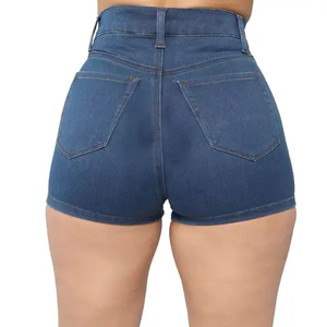 Custom <b>Denim</b> Overalls Classic Vintage Mid Waist Eco-Friendly Breathable Blue Wide Leg Female Casual Summer Jeans for Women - Product Image 5