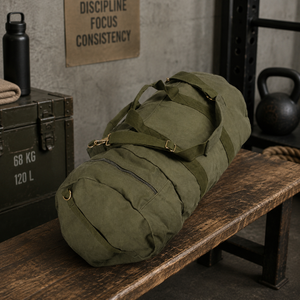 Sac de sport en toile de style baril, personnalisé, de haute qualité, en gros |   Hommes Femmes Fitness Gym |   Sac robuste 2026 - Product Image 4