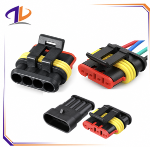 Connecteur automobile 282088-14 broches mâle/femelle à contact en cuivre et boîtier en nylon pour réparation de faisceau de câbles - Product Image 1