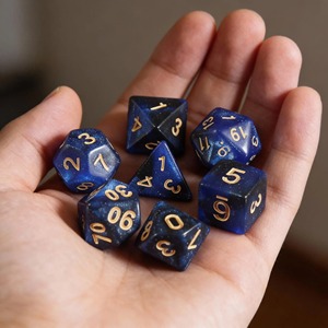 Boîte de présentation pour jeu de dés en résine, emballage de vente au détail, dés polyédriques en résine pour Dungeons and Dragons, accessoires de jeu professionnels en gros - Product Image 6