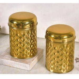 Recipiente Metálico Ecológico para Azúcar, Sal, con Acabado Esmaltado Rosa, para Uso en la Cocina - Product Image 6