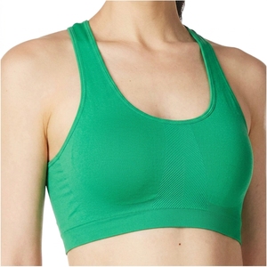 New Women Solid Crisscross Strap Seamless High Support Backless Breathable Yoga Sports Bra Front Fitness - Product Image 3