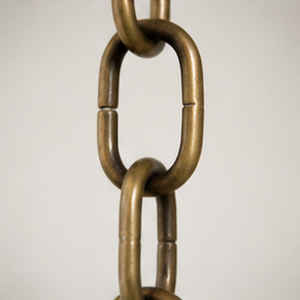 Chaîne simple en cuivre pour décoration extérieure de jardin, en aluminium, pour l'ancrage - Product Image 2