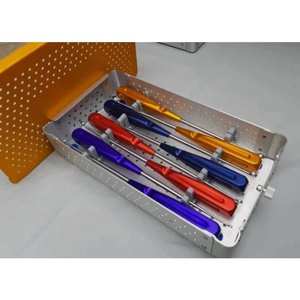 Juego de Instrumentos Quirúrgicos Ortopédicos Volkmann para Curación Ósea, Caja de Herramientas de Acero Inoxidable para Uso Equino SURGINEXA - Product Image 3