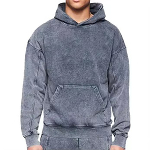 Survêtement d'hiver pour homme à capuche, décontracté, sportif, respirant, 100 % coton, séchage rapide, confortable, style urbain actif - Product Image 6