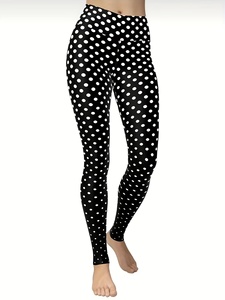 Pantalones de Yoga Súper Elásticos con Estampado de Puntos para Mujer, Leggings Deportivos Moldeadores con Efecto Levanta Glúteos BY HI 2026 - Product Image 3