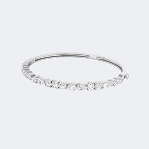 Brazalete de Diamantes con Corte Mixto y Engaste de Garras de 2.500 CTW - Product Image 2