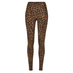 Leggings de yoga taille haute à imprimé léopard Index Sportswear, extensibles dans quatre directions, avec taille élastique - Product Image 5