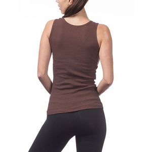 Top corto sin mangas de alta calidad, transpirable, para mujer, con diseño acanalado, nuevo diseño, para fitness, yoga, gimnasio. - Product Image 2