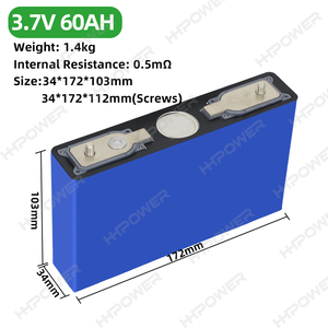 Batería <span class=keywords><strong>de</strong></span> Iones <span class=keywords><strong>de</strong></span> Litio Prismática NMC <span class=keywords><strong>Yuasa</strong></span> <span class=keywords><strong>de</strong></span> 3.7V y 60Ah para Vehículos Eléctricos, Bicicletas Eléctricas y Scooters Eléctricos, Recargable, para Exteriores, con 4500 Ciclos <span class=keywords><strong>de</strong></span> Operación, <span class=keywords><strong>de</strong></span> -20 a 55 Grados - Product Image 2