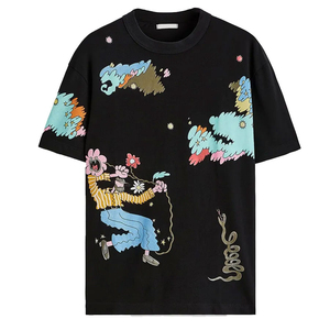 เสื้อยืดแขนสั้นผู้ชายผ้าคอตตอนเนื้อหนักพิเศษ 100% แบบสั่งทำพิเศษ พิมพ์ลายด้วยเทคนิค DTG ระบายอากาศได้ดี ป้องกันรอยยับ แห้งเร็ว - Product Image 2