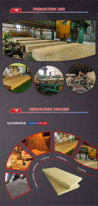 Panneau de laine de roche 25 mm 50 mm 100 mm d'épaisseur, ignifuge, isolation <span class=keywords><strong>thermique</strong></span> et acoustique, <span class=keywords><strong>dalle</strong></span> pour usage architectural et industriel - Product Image 5