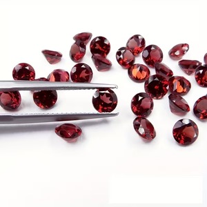 Granat rouge naturel de qualité supérieure, pierres facettées de 6 mm, granat almandine, fournisseur en gros pour la fabrication de bijoux, pierres précieuses certifiées - Product Image 3