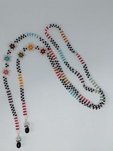 Artisan Handmade Embroidered Beaded Lanyard for <b>Badge</b> <b>Holder</b> Keychain and Phone - Product Image 5