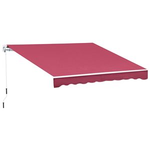 Tenda da Sole Pieghevole 10x8 Piedi per Terrazze e Protezione UV - Product Image 1