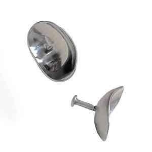 Protège-œil manuel en acier de haute qualité pour laser, 29 x 21 mm, avec poignée, pour chirurgie ophtalmique, Classe II, Garantie 2 ans, Caronia Surgical - Product Image 2