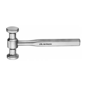 ค้อนผ่าตัดสแตนเลสใช้มือทางการแพทย์ค้อนทันตกรรม330 GR เปลี่ยนแผ่นดิสก์ได้ - Product Image 3