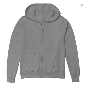 Sweat-shirt à capuche unisexe surdimensionné avec fermeture éclair, haut de gamme, épais, broderie sur l'épaule, imprimé pour l'automne, pour homme - Product Image 6