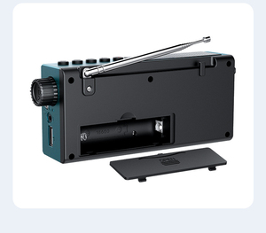Radio FM Bluetooth Portátil, Altavoz de Audio Digital con Tarjeta USB TF, Pantalla LCD, Batería Recargable, Conector para Auriculares - Product Image 5