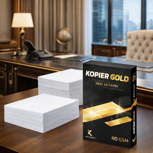 KR Papers White 80 GSM A4 <b>Copier</b> Paper Bulk Export Quality Office Paper From Certified Indian Manufacturer - Product Image 1