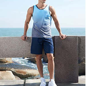 Camisetas de Tirantes Personalizadas para Hombre, Sublimadas, de Secado Rápido, para Entrenamiento, Natación, Playa, Transpirables, sin Mangas, para Fisicoculturismo, Gimnasio, Fitness - Product Image 5