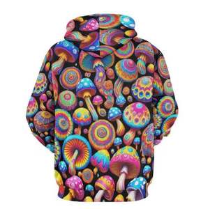 Sudadera con capucha de forro polar transpirable de secado rápido, ecológica, de peso pesado, con doble cremallera y LOGO personalizado para hombre, ideal para invierno y estilo urbano. - Product Image 4