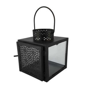 Farol de vidrio de diseño personalizado para iluminación decorativa de pisos y mesas en casas y villas, portavelas de metal. - Product Image 2