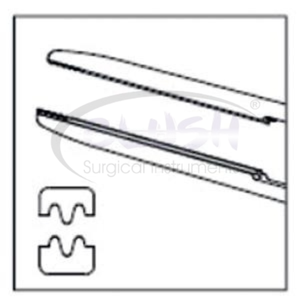 Bonaccolto Utility Forceps Titanium Ophthalmic Microsurgical Tissue Handling Instrument Tool By <b>Blush</b> Surgical - Product Image 5