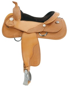 Silla de Montar Occidental de Cuero Genuino Premium para Caballos, Equipo Profesional para Trabajo en Rancho y Senderismo, Venta al por Mayor Directa de Fábrica - Product Image 2