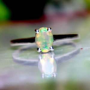 Ethiopian Moissanite Engagement <b>Ring</b> 925 Sterling <b>Silver</b> Rhodium Plated Prong Setting Trendy Design Unisex Gift for Multiple - Product Image 1